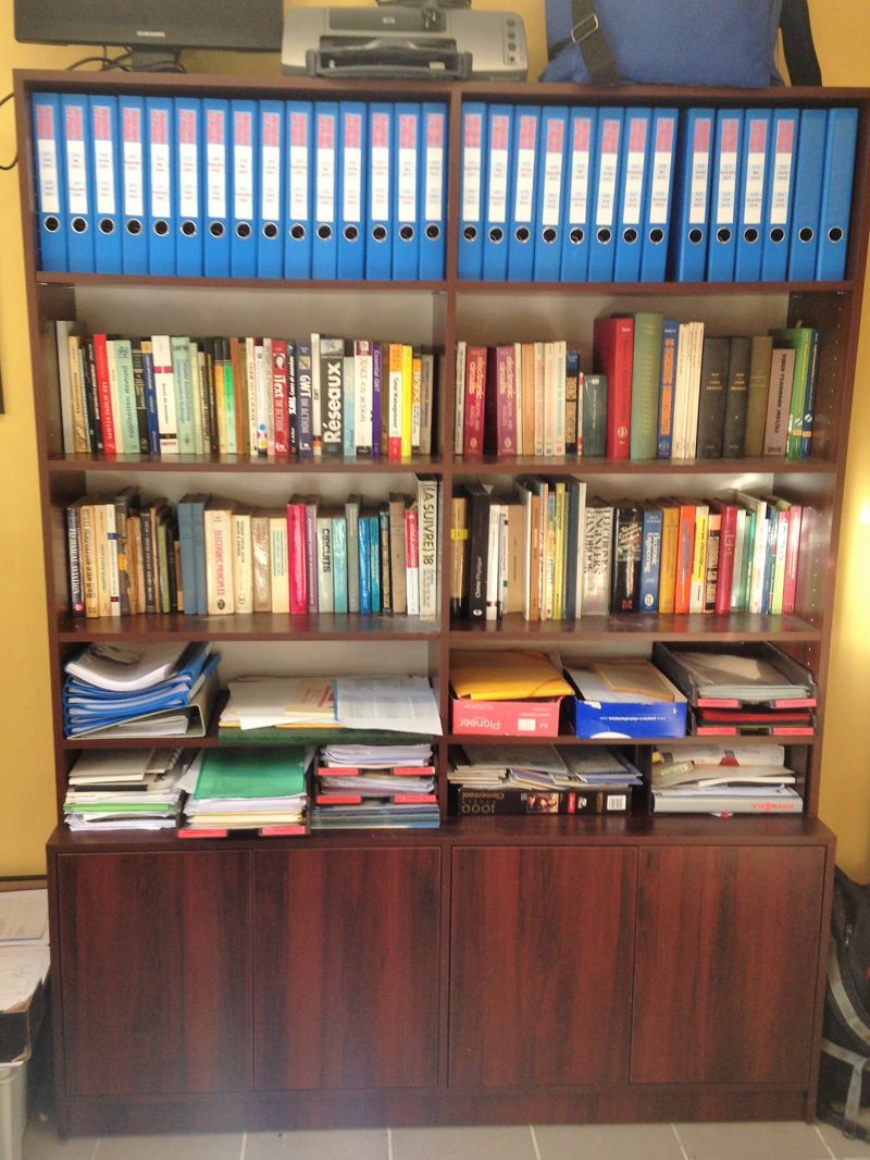 Meuble de rangements bibliothèque sur-mesure