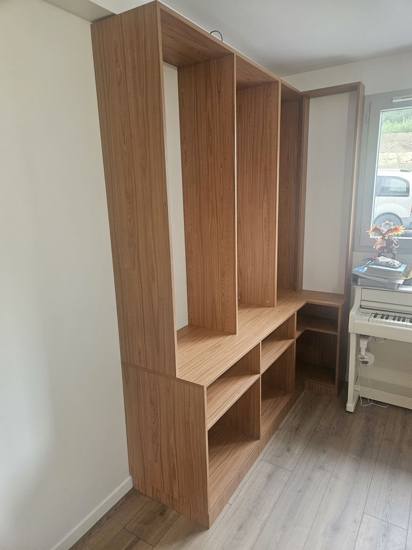 Custom corner bookshelf - Vue 4