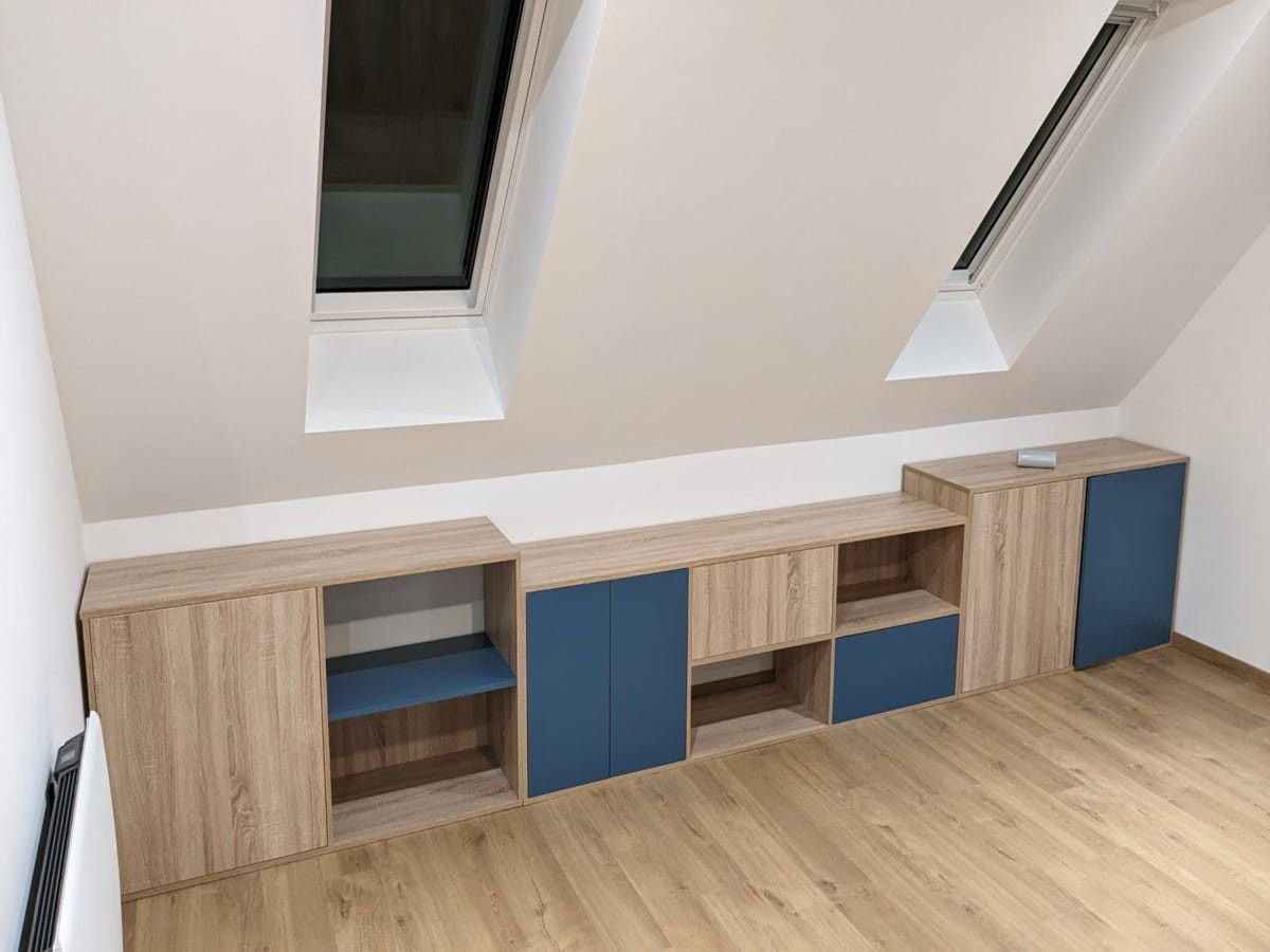 Meuble bas à hauteur variable