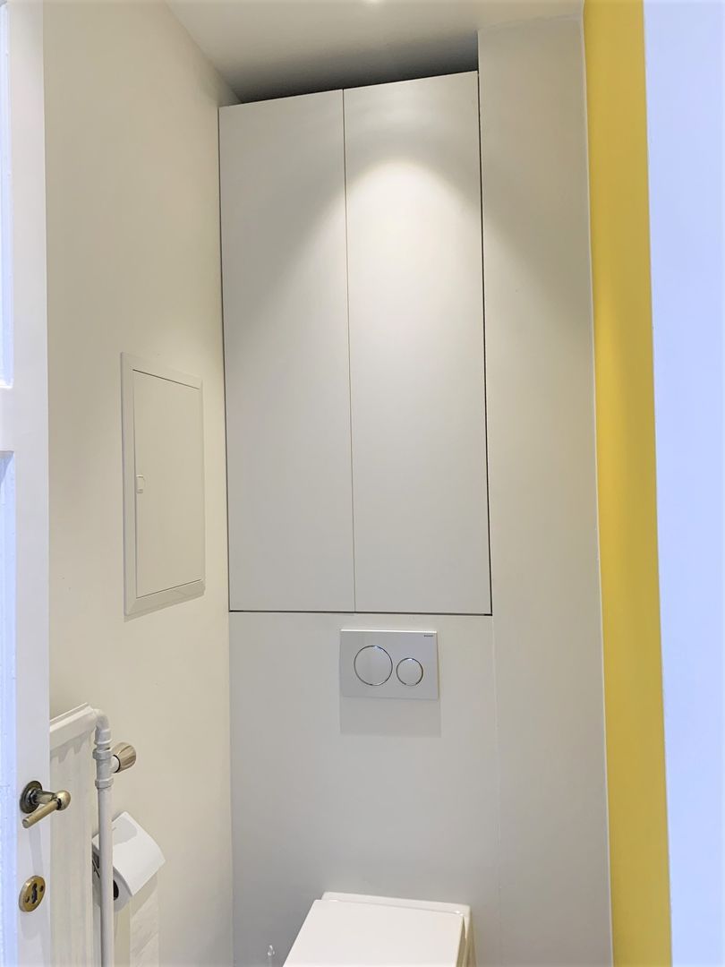 Meuble sur mesure niche WC