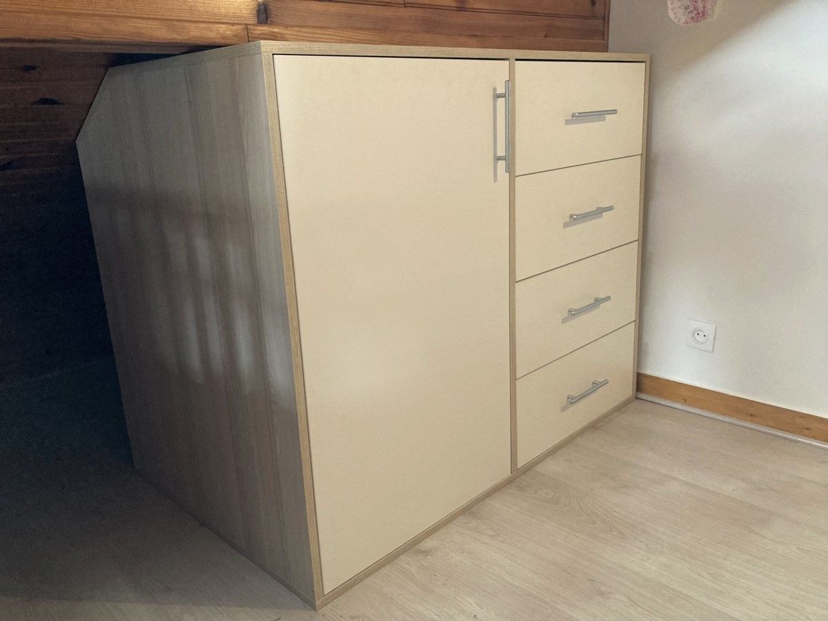 Meuble sous pente arrière