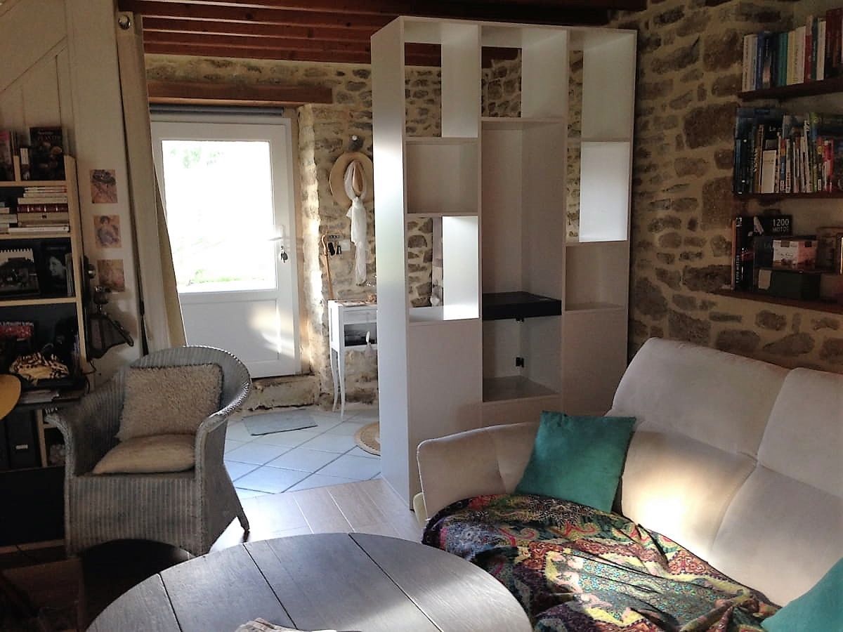 Meuble séparateur de pièce sur mesure