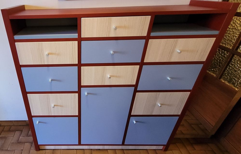 Commode coloré sur mesure