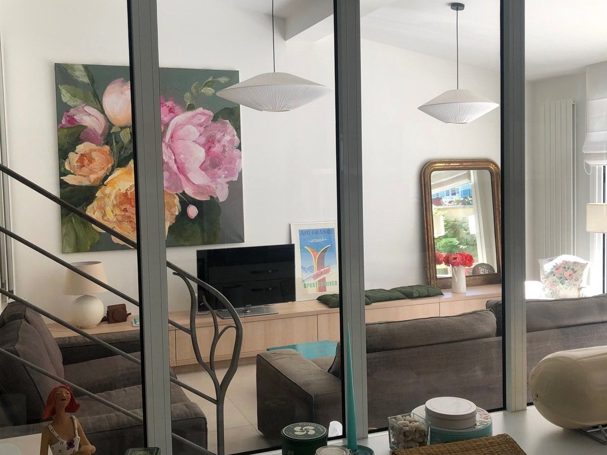 Long meuble TV en bois modulable