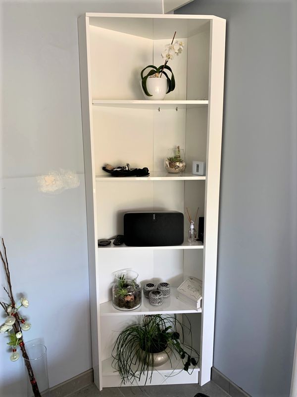 Etagère d'angle sur mesure - Vue 1