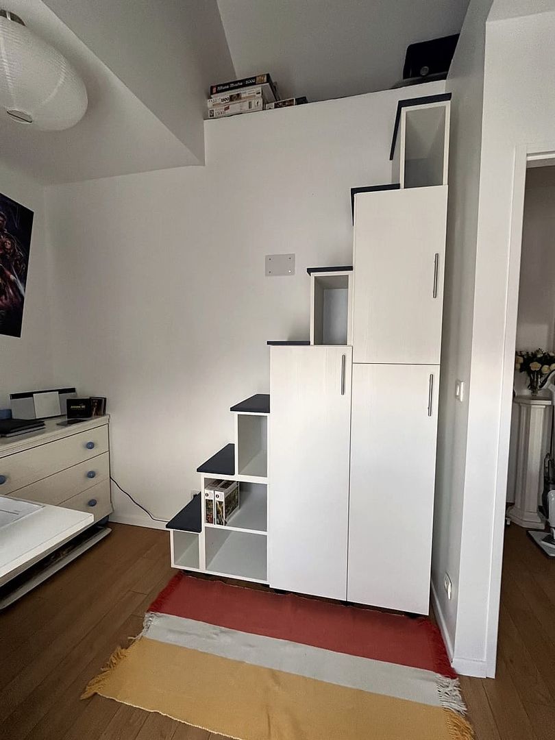 Escalier sur mesure pour mezzanine 