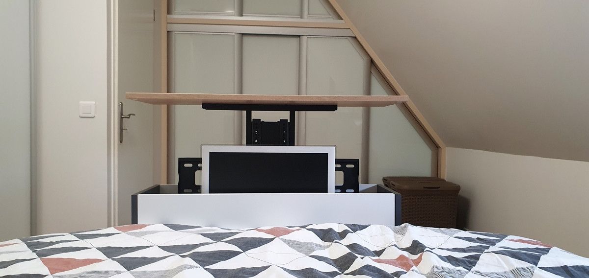 Meuble TV avec motorisation intégré