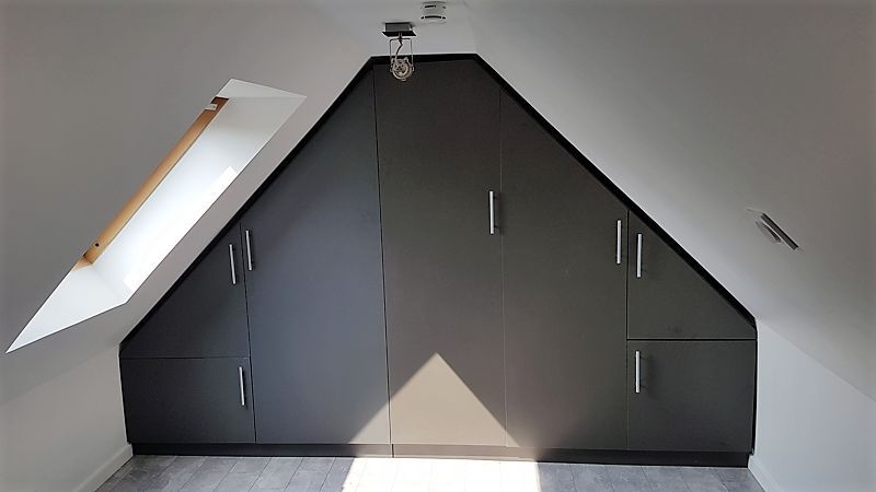 Double meuble sous pente sur-mesure