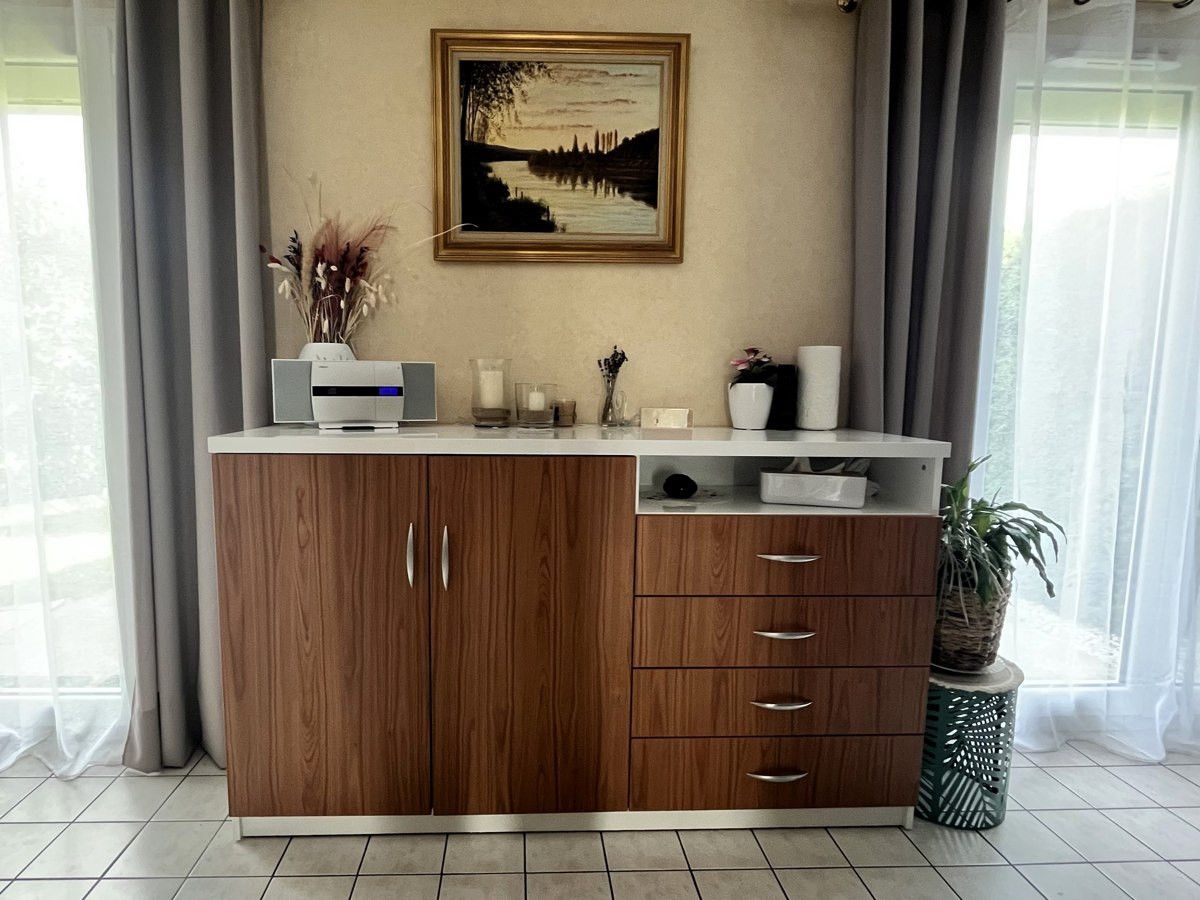 Aménagement complet salon sur mesure - Vue 2