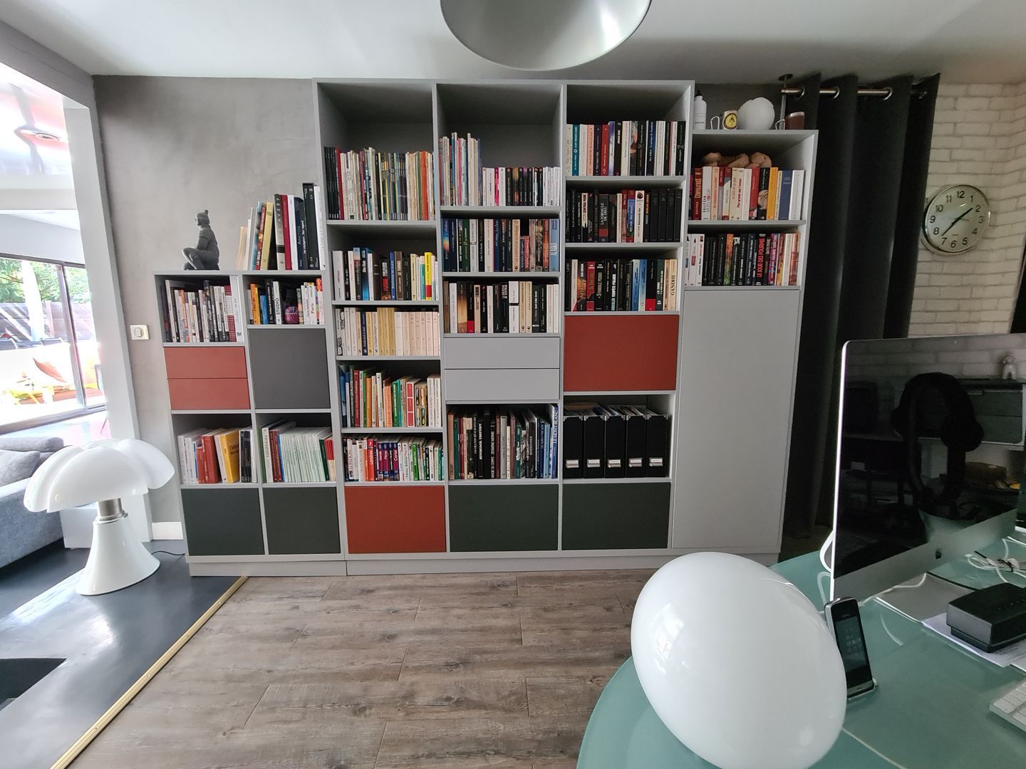 Bibliothèque à hauteur variable