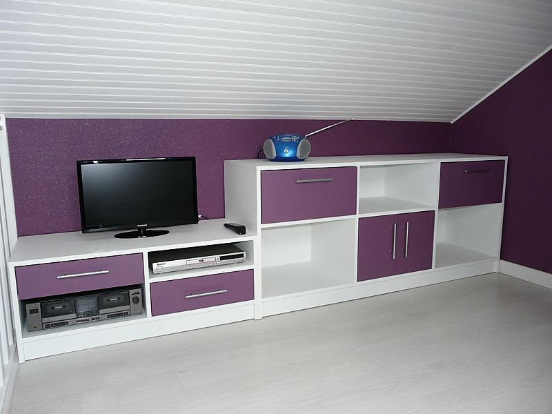 Meuble sur-mesure à hauteur variable