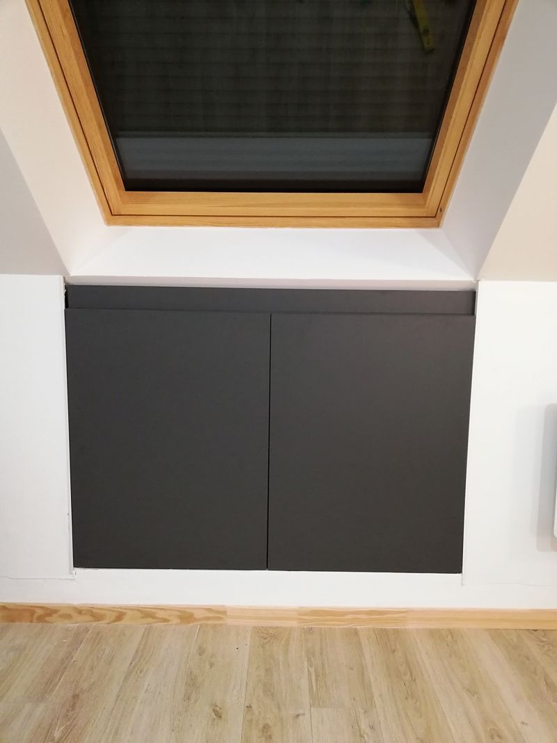 Meuble sous pente arrière niche - Vue 2