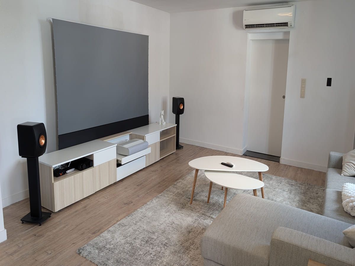 Meuble vidéo projecteur sur mesure