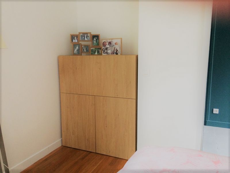 Bureau secrétaire en bois