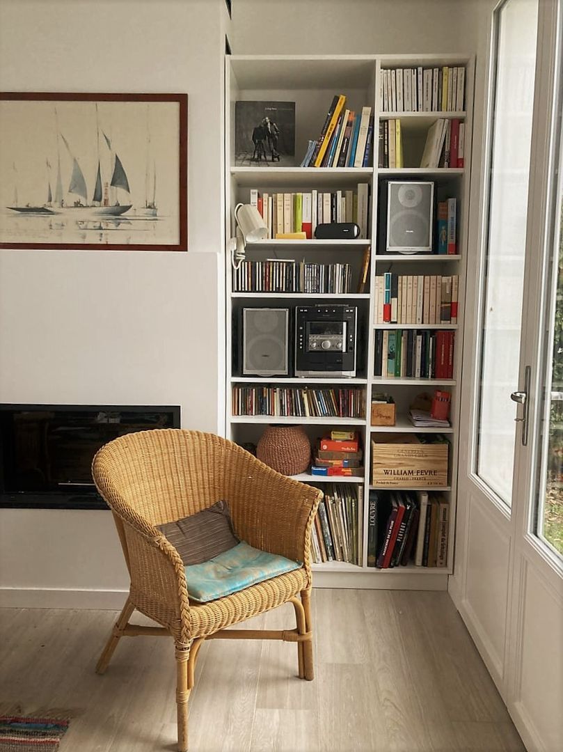 Bibliothèque encastrée sur mesure