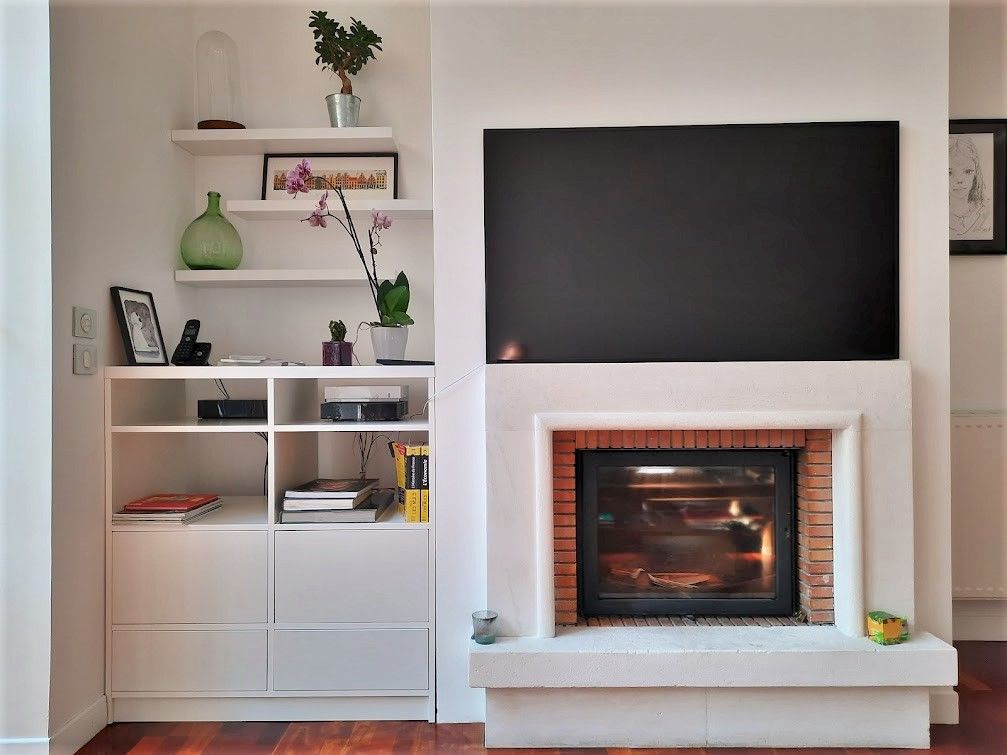 Meuble bas encastré sur mesure