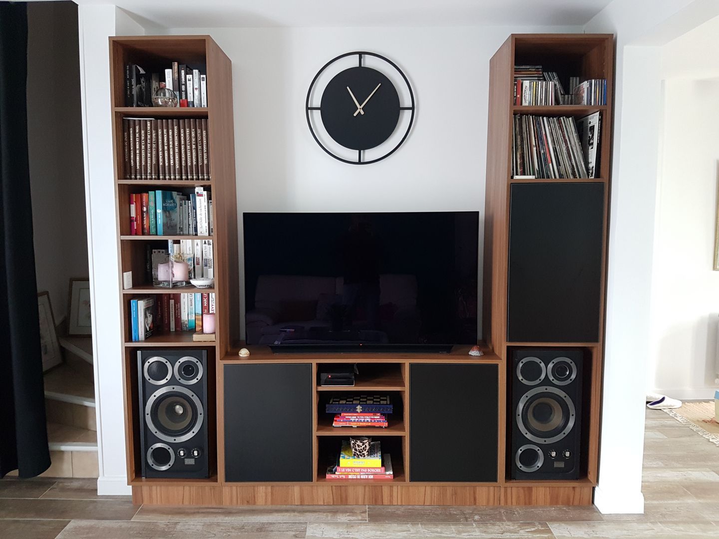 Meuble TV en U sur mesure