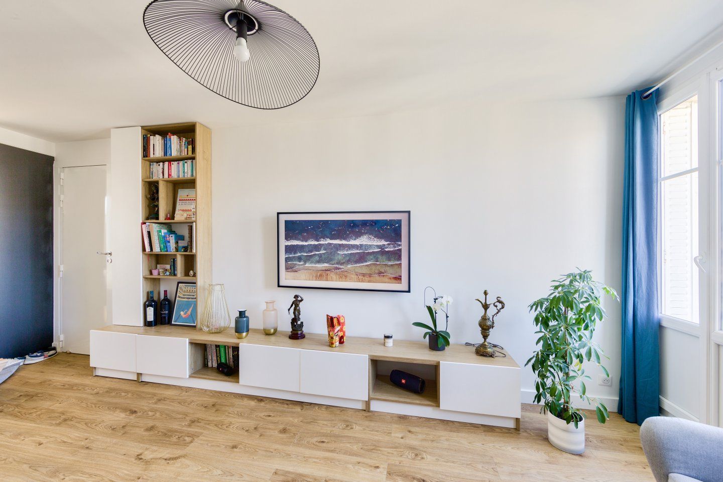Meuble TV à hauteur variable sur mesure - Vue 4