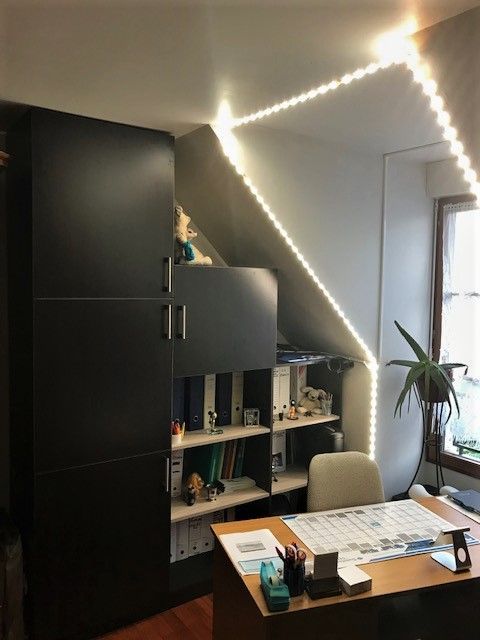 Placard sous pente sur mesure