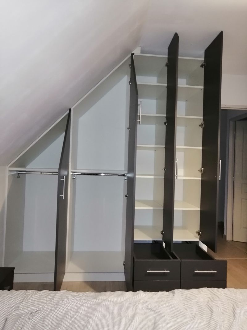 Dressing sous pente sur mesure - Vue 1