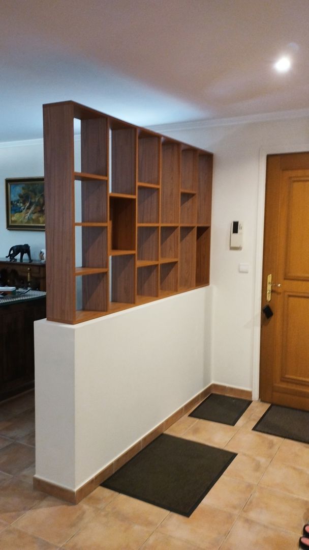 Etagère claustra en bois modulable - Vue 2