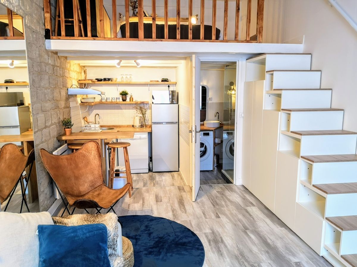 Meuble escalier gain de place