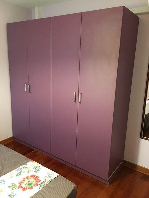 Placard violet sur mesure