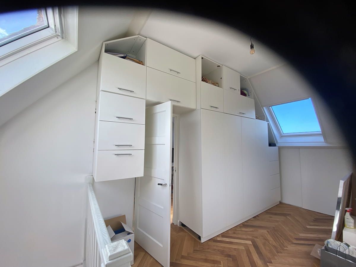 Projet sous pente complexe sur mesure