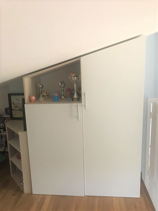 Ensemble sous pente sur mesure