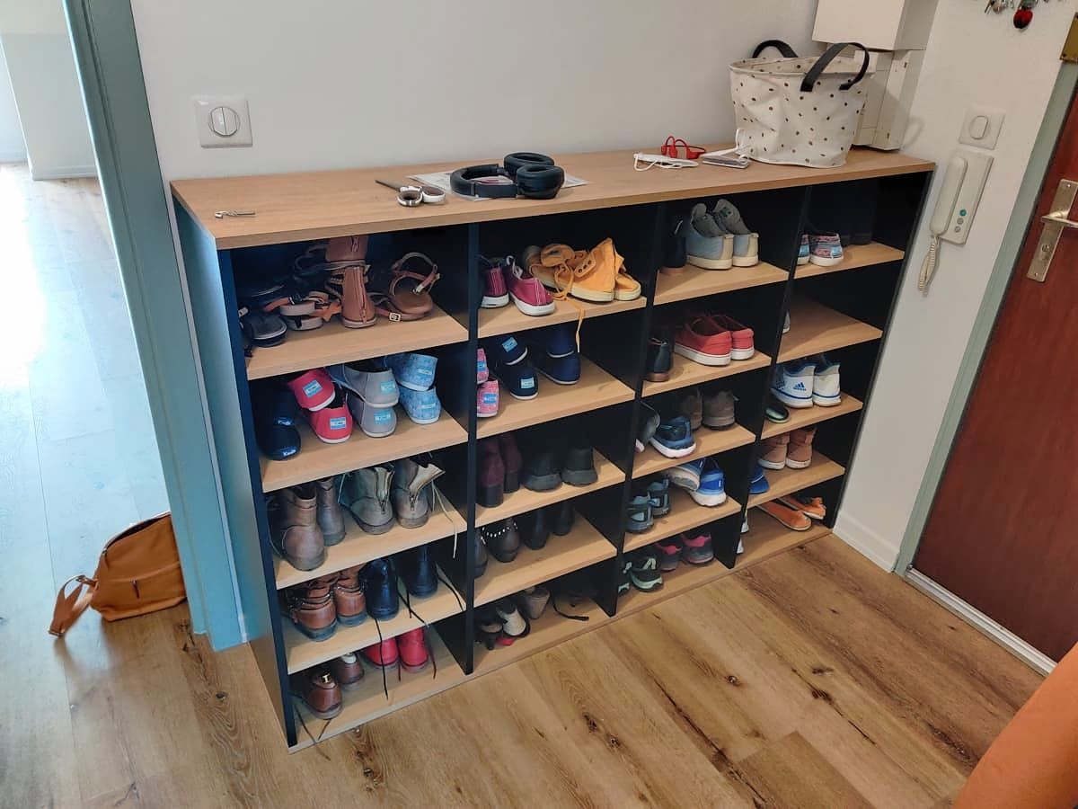 Meuble à chaussure sur mesure