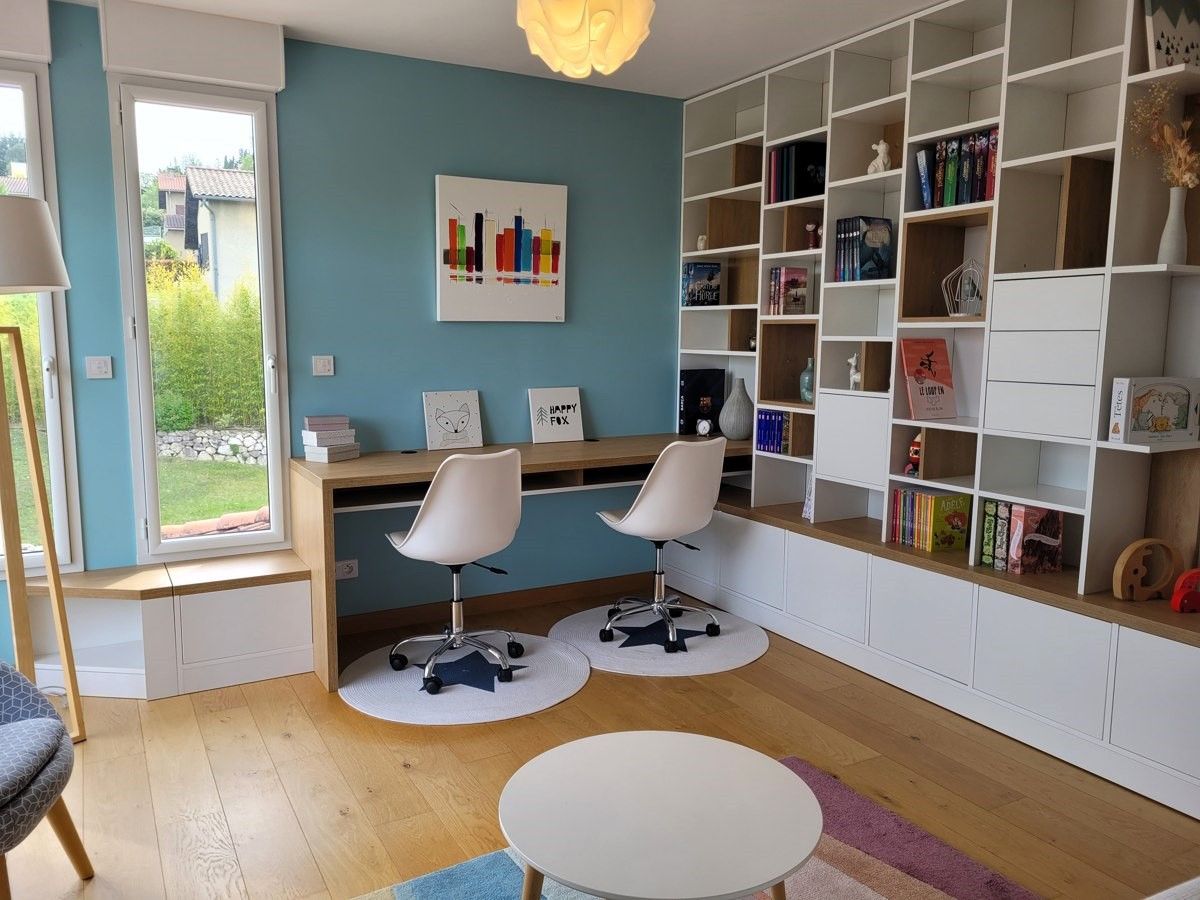 Aménagement en angle sur mesure - Vue 1
