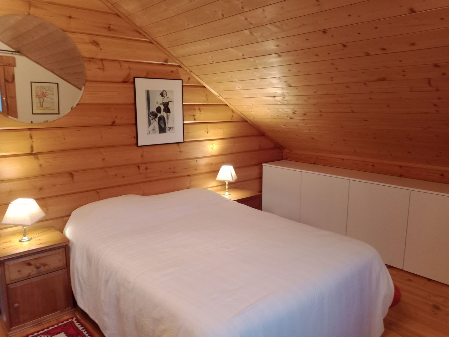 meuble bas blanc sur mesure 