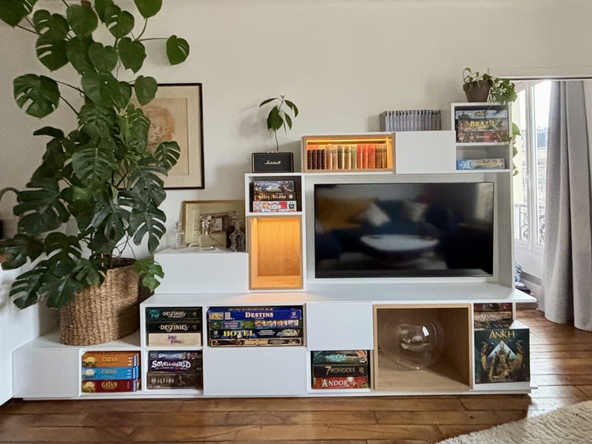 Meuble TV à hauteur variable