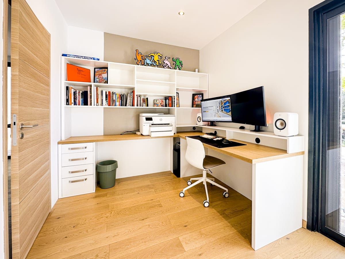 Bureau d'angle 
